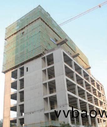 畅心大楼施工地